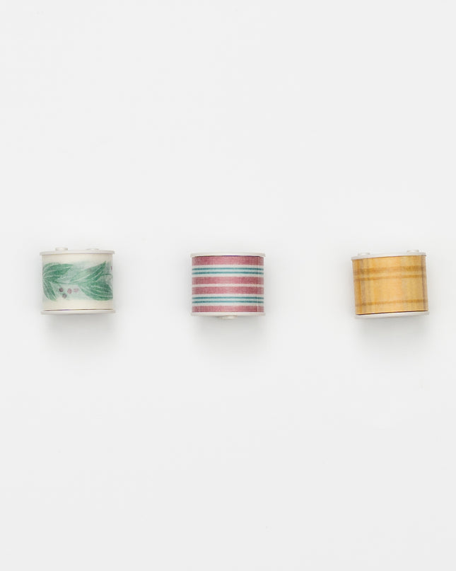 KOKUYO Bobbin Tape (Masking Tape 3 pcs)