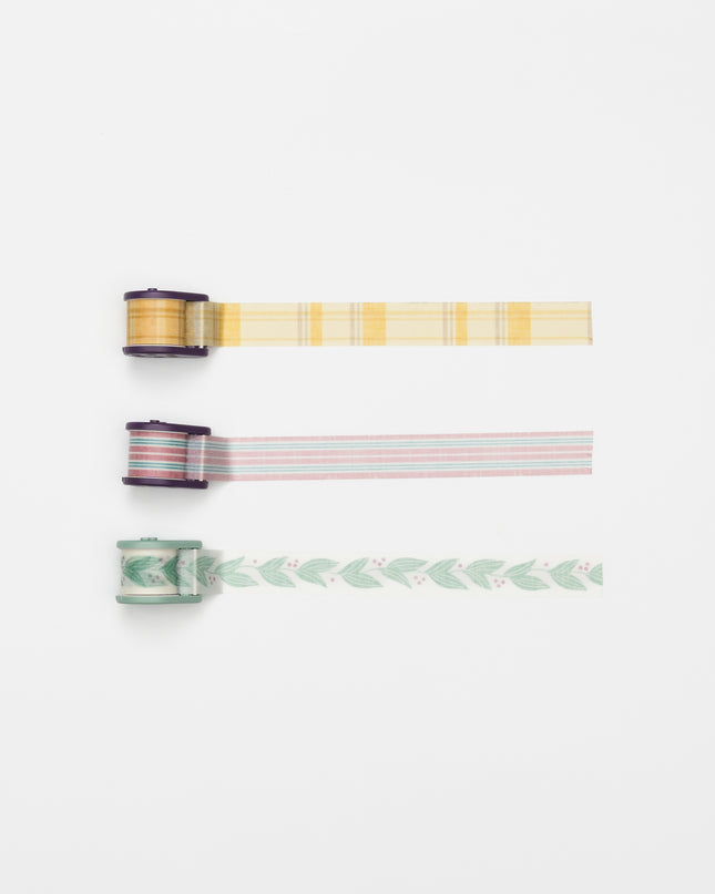 KOKUYO Bobbin Tape (Masking Tape 3 pcs)