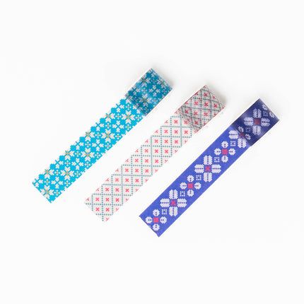 KOKUYO Masking Tape 15mm - Bobbin knit