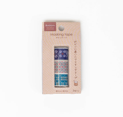 KOKUYO Bobbin Tape (Masking Tape 3 pcs) - ZenPop Japan Stationery Store