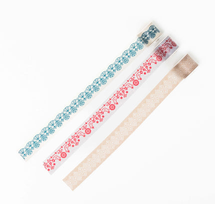 KOKUYO Bobbin Tape (Masking Tape 3 pcs) - ZenPop Japan Stationery Store