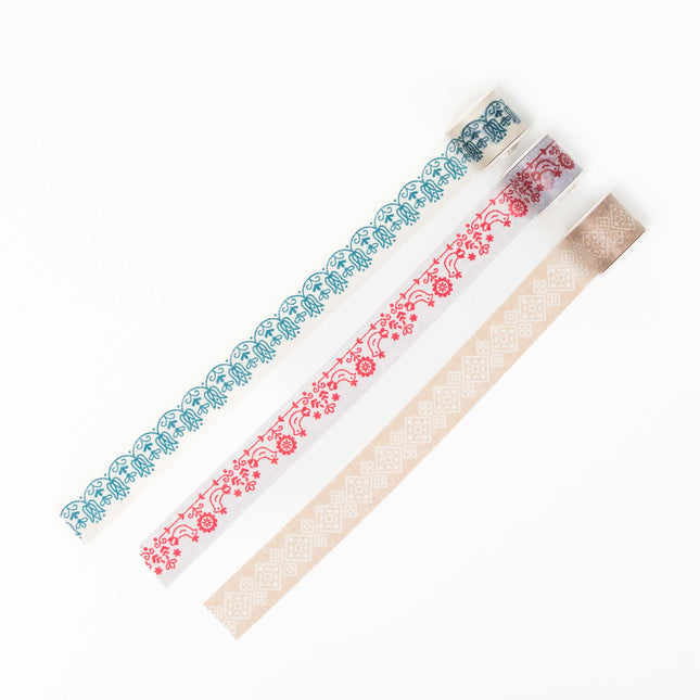 KOKUYO Masking Tape 15mm - Bobbin embroidery
