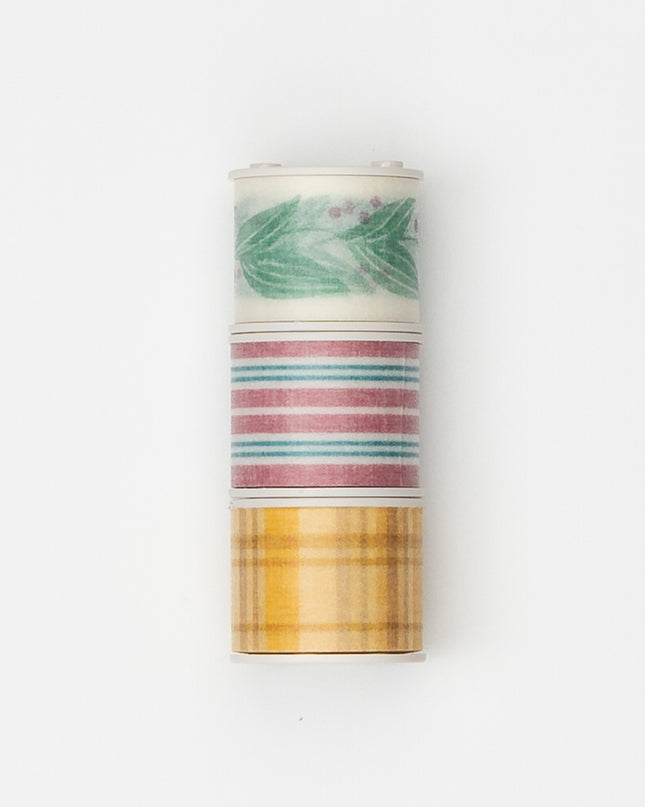KOKUYO Bobbin Tape (Masking Tape 3 pcs)