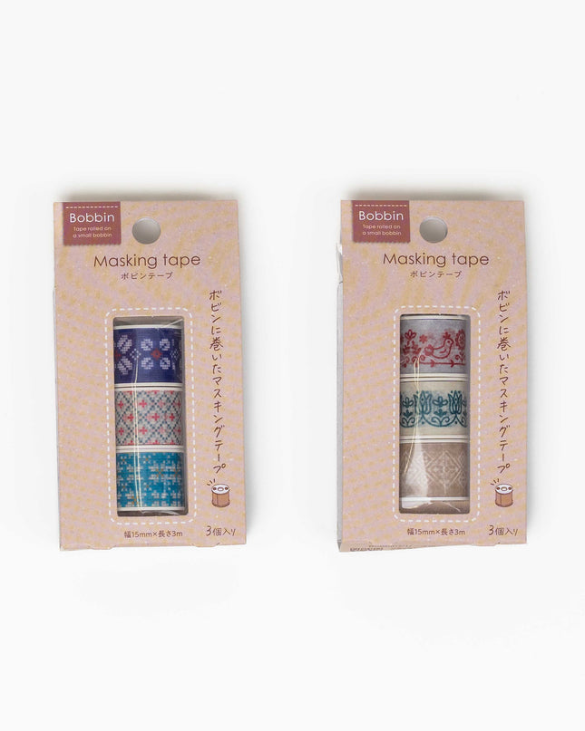 KOKUYO Bobbin Tape (Masking Tape 3 pcs) - ZenPop Japan Stationery Store