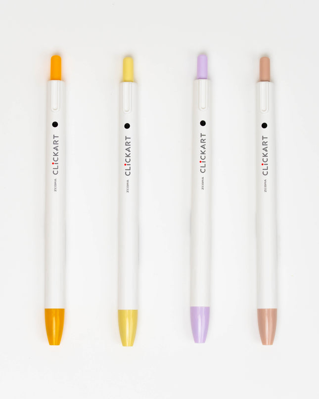 ZEBRA Clickart Pale Color - ZenPop Japan Stationery Store
