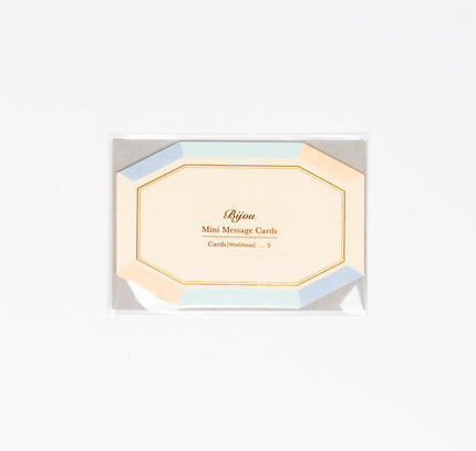 ELCOMMUNE Bijou Mini letter set - ZenPop Japan Stationery Store