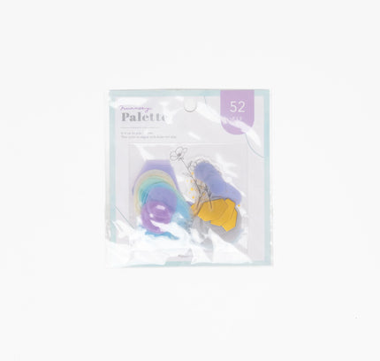 Q-lia Nuancey Palette Flake Sticker - ZenPop Japan Stationery Store