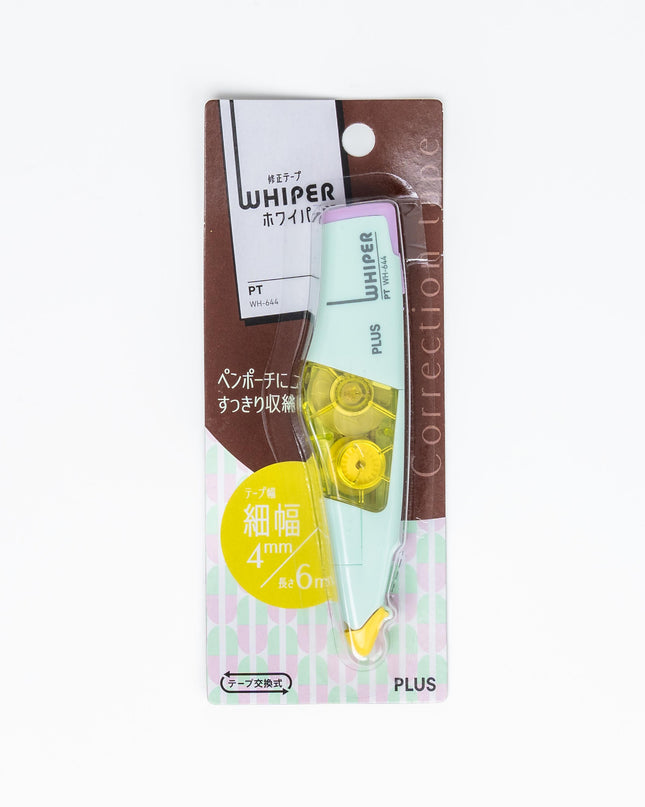 PLUS Whiper Correction Tape 4mm - ZenPop Japan Stationery Store
