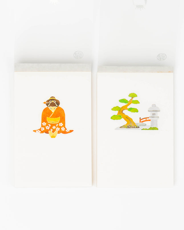 MARUMO PRINTING Die Cut Standing Message Card - ZenPop Japan Stationery Store