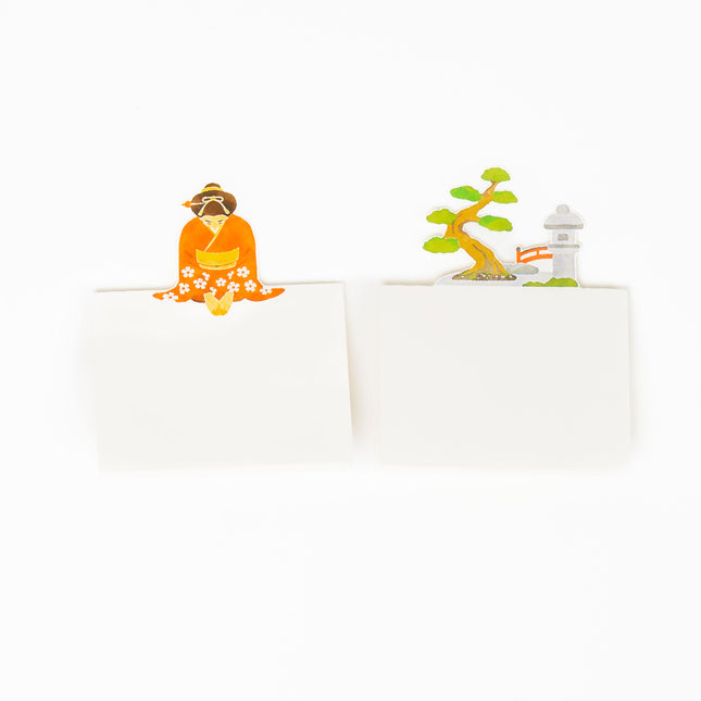 MARUMO PRINTING Die Cut Standing Message Card - ZenPop Japan Stationery Store