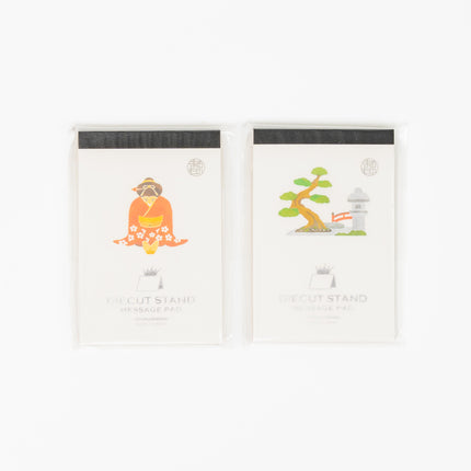 MARUMO PRINTING Die Cut Standing Message Card - ZenPop Japan Stationery Store