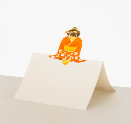 MARUMO PRINTING Die Cut Standing Message Card - ZenPop Japan Stationery Store