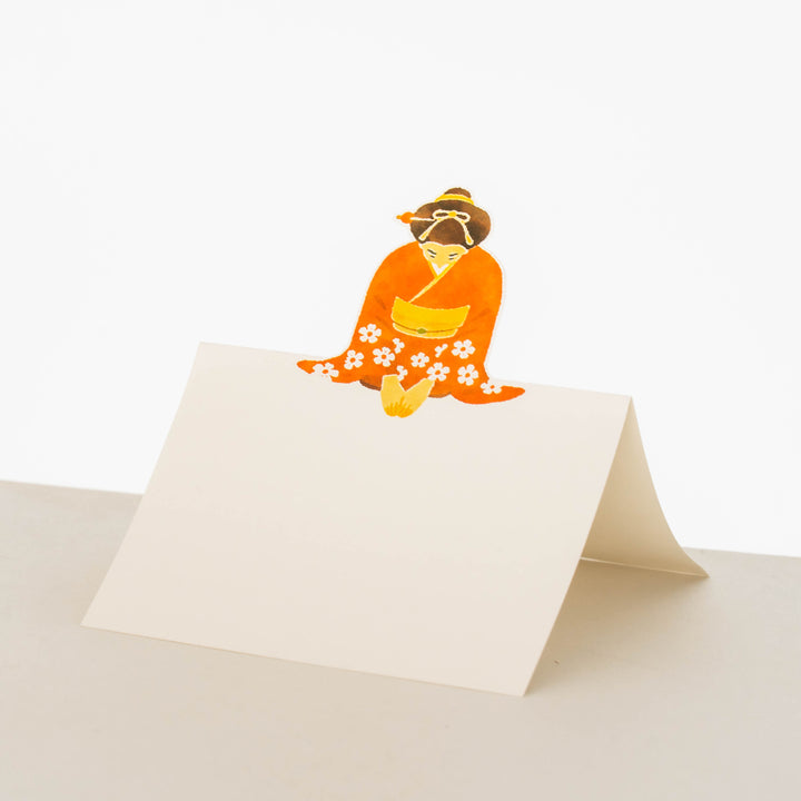 MARUMO PRINTING Die Cut Standing Message Pad - Maiko