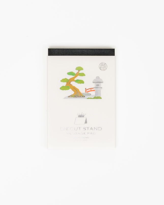 MARUMO PRINTING Die Cut Standing Message Card - ZenPop Japan Stationery Store