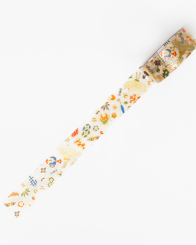 SOU・SOU × MT Textile Foil Staming Masking Tape - ZenPop Japan Stationery Store