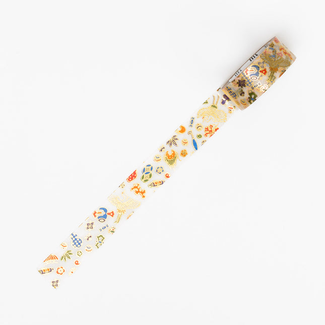 SOU・SOU × MT Textile Foil Staming Masking Tape - ZenPop Japan Stationery Store