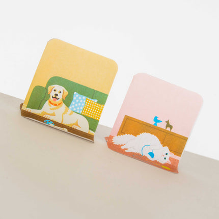 KING JIM Futamata Fusen Standing Sticky Notes - ZenPop Japan Stationery Store