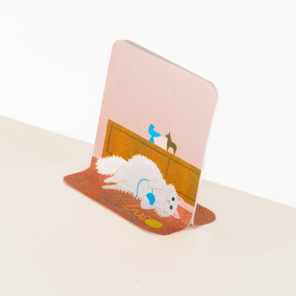 KING JIM Futamata Fusen Standing Sticky Notes - ZenPop Japan Stationery Store