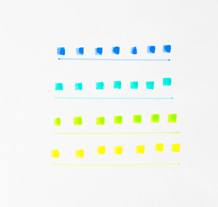 SUNSTAR Square Marker Dot E Pen 4pcs Set - ZenPop Japan Stationery Store