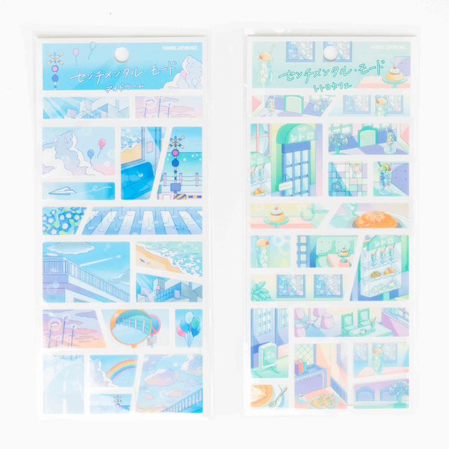 KAMIO JAPAN Sentimental Mode Sticker - ZenPop Japan Stationery Store