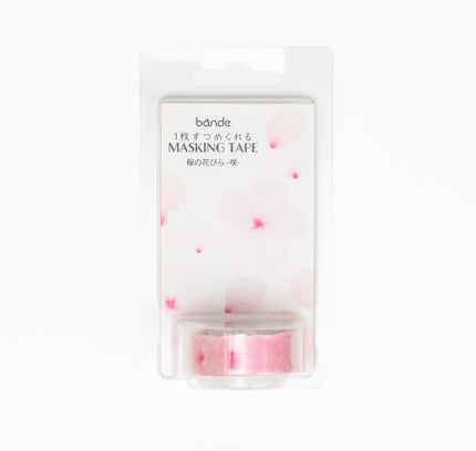 BANDE Sakura Petal -Saki- Masking Tape - ZenPop Japan Stationery Store