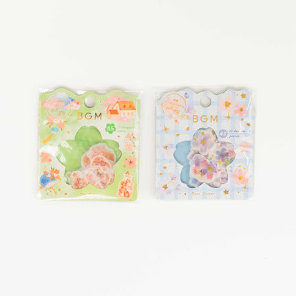 BGM Sakura Limited Flake Sticker - ZenPop Japan Stationery Store