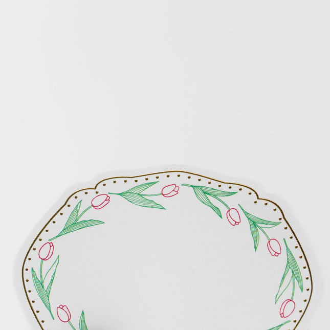 ELCOMMUNE CHARME Tulip Mini Card set - ZenPop Japan Stationery Store