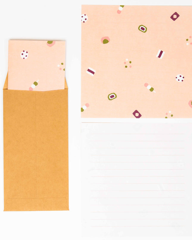 ELCOMMUNE Goyururi Origami Letter Set - ZenPop Japan Stationery Store