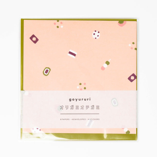 ELCOMMUNE Goyururi Origami Letter Set - ZenPop Japan Stationery Store
