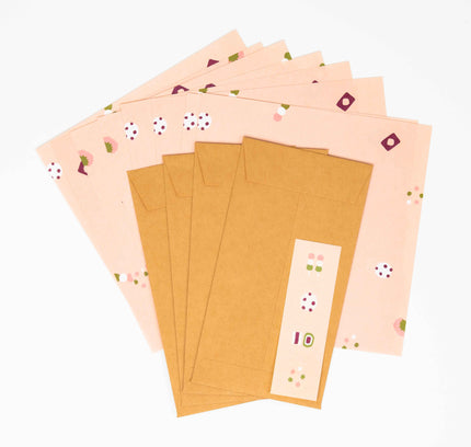 ELCOMMUNE Goyururi Origami Letter Set - ZenPop Japan Stationery Store