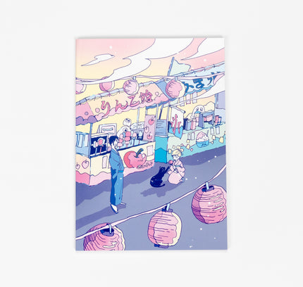 Saigetsu x ZenPop Original Notebook A5