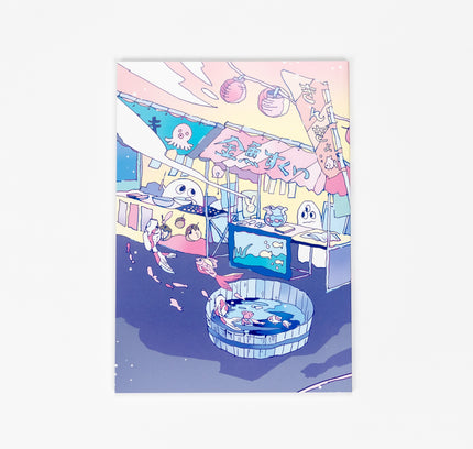 Saigetsu x ZenPop Original Notebook A5