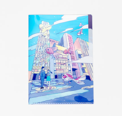 Saigetsu x ZenPop Original 3-pocket Clear Folder A5