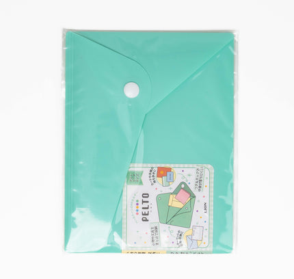 LION Pelto Color Folder Postcard Size - ZenPop Japan Stationery Store