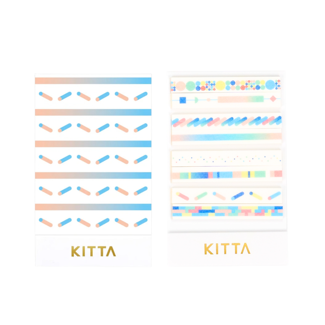 KING JIM KITTA SLIM 7mm - Color Bar (KITS008)