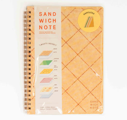 IROHA PUBLISHING A5 Grid Sandwich Notebook - ZenPop Japan Stationery Store
