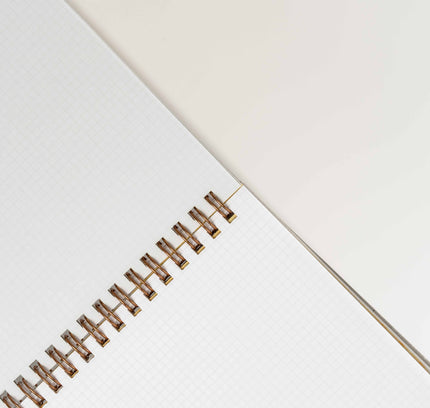 IROHA PUBLISHING A5 Grid Sandwich Notebook - ZenPop Japan Stationery Store