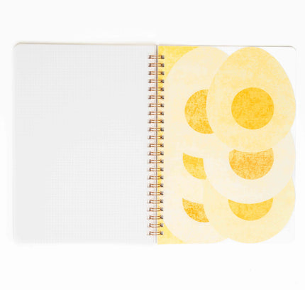 IROHA PUBLISHING A5 Grid Sandwich Notebook - ZenPop Japan Stationery Store