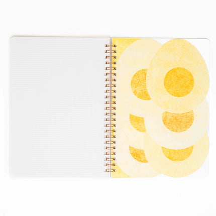 IROHA PUBLISHING A5 Grid Sandwich Notebook - ZenPop Japan Stationery Store