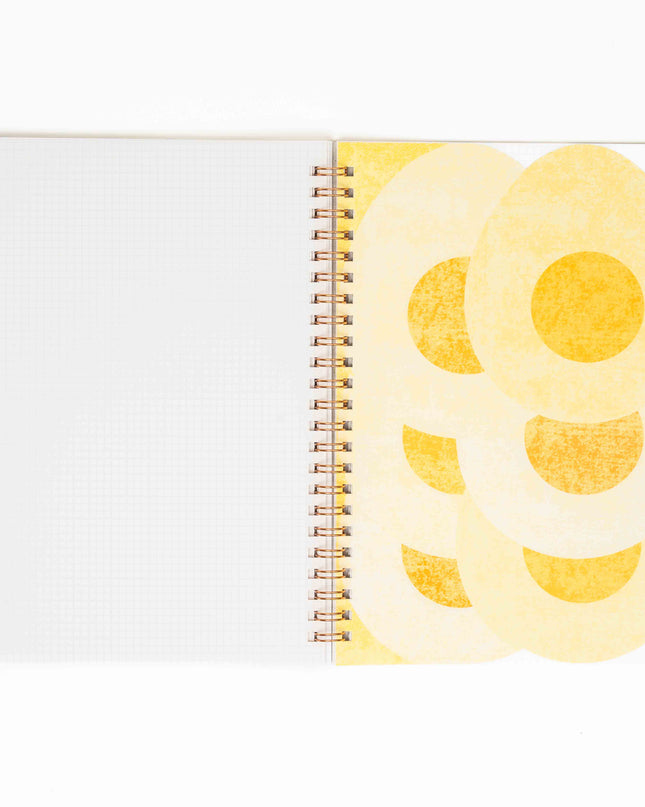 IROHA PUBLISHING A5 Grid Sandwich Notebook - ZenPop Japan Stationery Store