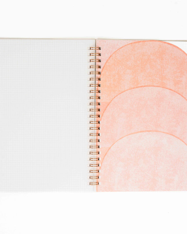 IROHA PUBLISHING A5 Grid Sandwich Notebook - ZenPop Japan Stationery Store