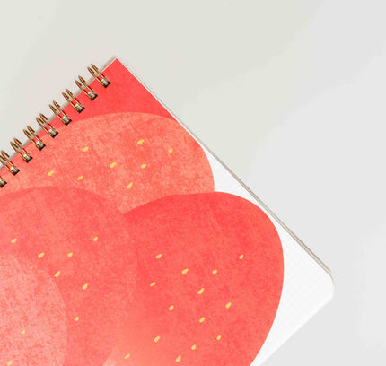 IROHA PUBLISHING A5 Grid Sandwich Notebook - ZenPop Japan Stationery Store