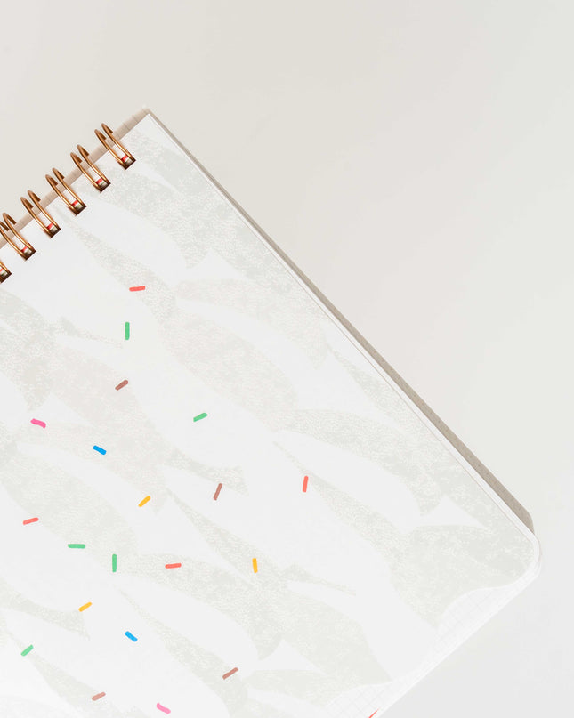 IROHA PUBLISHING A5 Grid Sandwich Notebook - ZenPop Japan Stationery Store