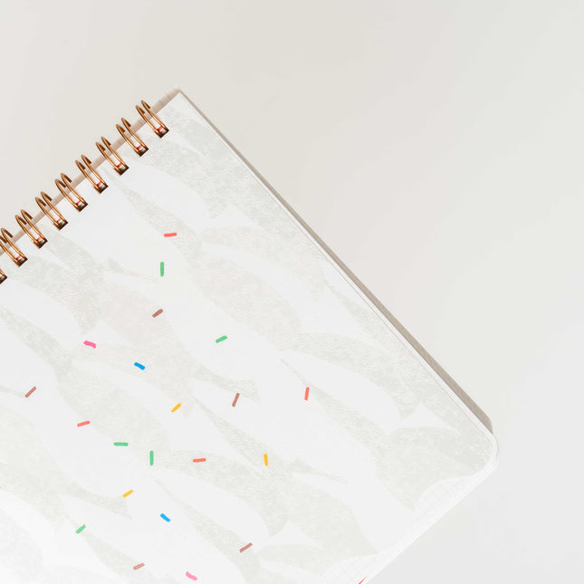 IROHA PUBLISHING A5 Grid Sandwich Notebook - ZenPop Japan Stationery Store