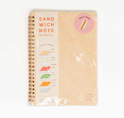 IROHA PUBLISHING A5 Grid Sandwich Notebook - ZenPop Japan Stationery Store
