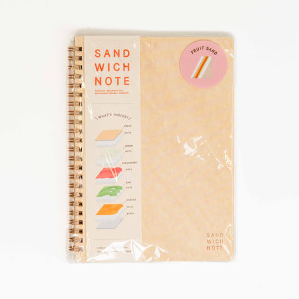IROHA PUBLISHING A5 Grid Sandwich Notebook - ZenPop Japan Stationery Store