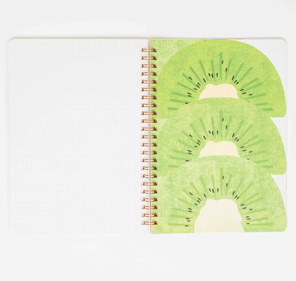 IROHA PUBLISHING A5 Grid Sandwich Notebook - ZenPop Japan Stationery Store