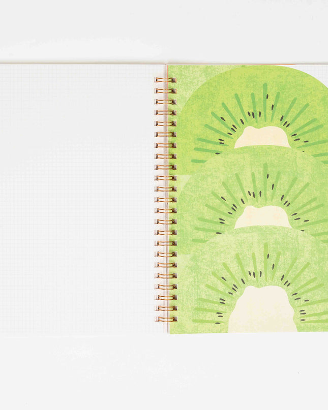 IROHA PUBLISHING A5 Grid Sandwich Notebook - ZenPop Japan Stationery Store