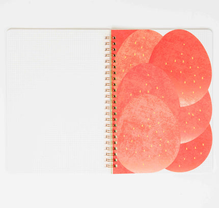 IROHA PUBLISHING A5 Grid Sandwich Notebook - ZenPop Japan Stationery Store