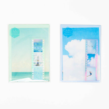 RYURYU Sky Time Letter set - ZenPop Japan Stationery Store